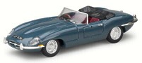jaguar e-type - cotswold blue VA049 05 Модель 1:43